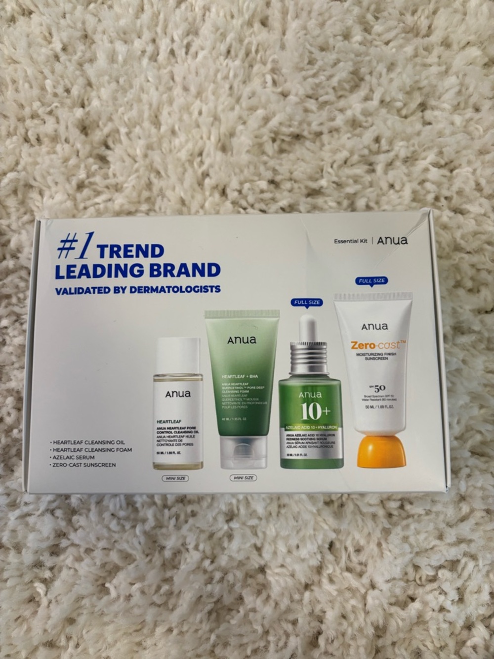 Women Skincare Essential Kit – Green & White Set